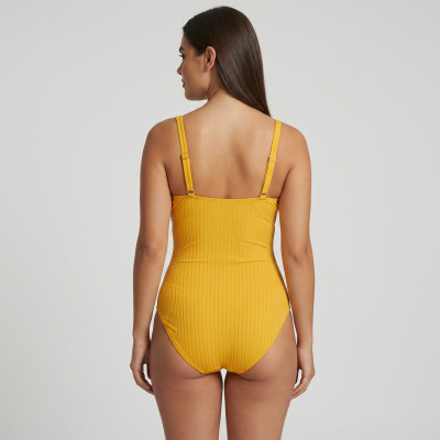 Купальник жіночий спільний 22206 жовтий